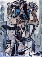 Picasso, Pablo - seated nude